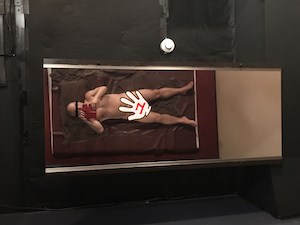 錦糸町・メンズエステ 「アロマバニラ」の鏡