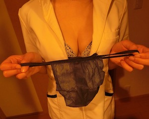 恵比寿メンズエステ「クシェルスパ」の紙パンツ