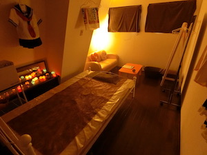 新宿・メンズエステ「エージーグランデ」の施術ルーム