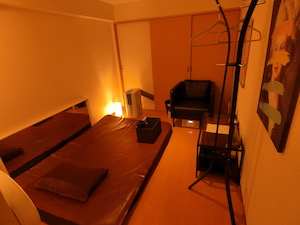 西船橋・メンズエステ「大人の休日」のマッサージルーム