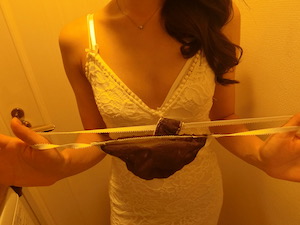 銀座・メンズエステ「ブラックパリサ銀座」の紙パンツ