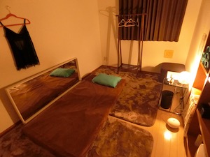 千葉／市川・メンズエステ「おしのびSPA」の施術ルーム