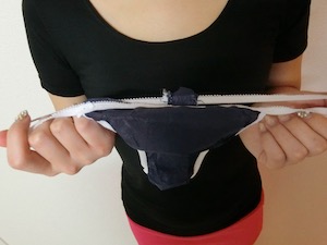 池袋メンズエステ「アロマBK」の紙パンツ