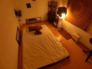 小伝馬町・メンズエステ「ベリーズスパ」の施術ルーム