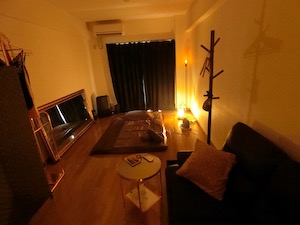 船橋メンズエステ「アロマエスポワール」の施術ルーム