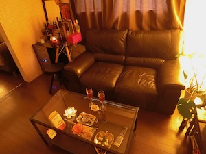 銀座・メンズエステ「ブッラックパリサ銀座」の店内