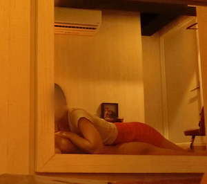 新橋・メンズエステ「アロマエイト」のマッサージ風景