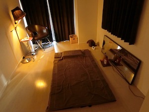 新宿メンズエステ「アロマンティック」のマッサージルーム