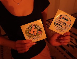 高田馬場メンズエステ「チックプレミアム」の体験談ステッカー