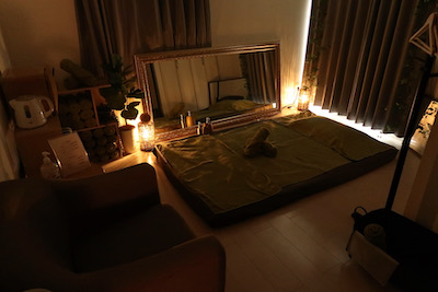 池袋メンズエステ「昭和倶楽部」のマッサージルーム