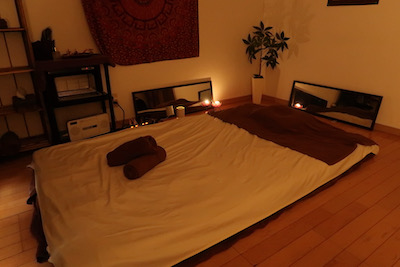 小伝馬町メンズエステ「ベリーズスパ」のマッサージルーム