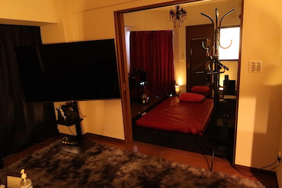 浦和メンズエステ「紅」のマッサージルーム