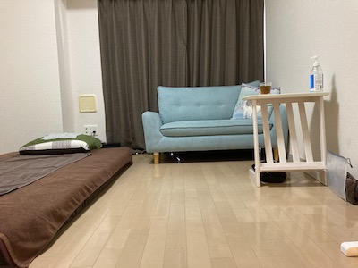 秋葉原・錦糸町メンズエステ「アロマプップ」のマッサージルーム