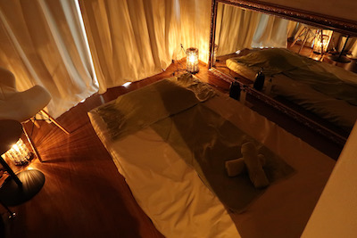 池袋メンズエステ「昭和倶楽部」のマッサージルーム