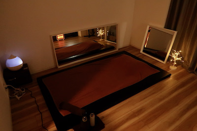 錦糸町メンズエステ「男の隠れ家」のマッサージルーム