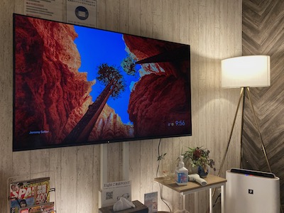 新橋メンズエステ「アロマエイト」の店内