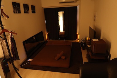 巣鴨・駒込・赤羽メンズエステ「美・セラ極〜KIWAMI〜」のマッサージルーム