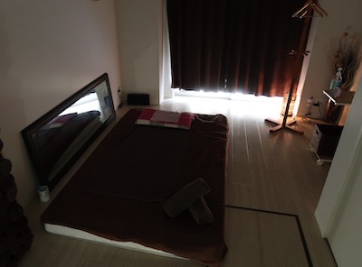 秋葉原・錦糸町メンズエステ「アロマプップ」のマッサージルーム