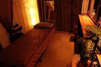 池袋メンズエステ「IRIE SPA アイリースパ」のマッサージルーム