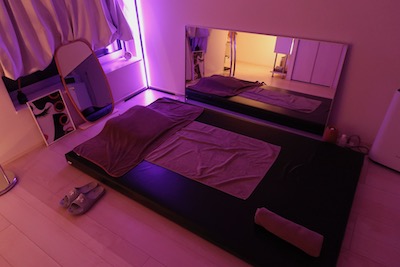 飯田橋・神楽坂メンズエステ「agrement（アグレモン）MK」のマッサージルーム