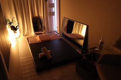 横浜関内・メンズエステ「Re:Ael（リ：アエル）」のマッサージルーム