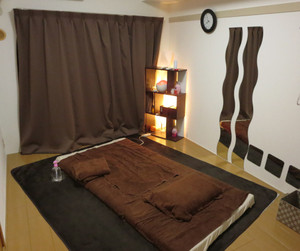 高田馬場・メンズエステの施術ルーム