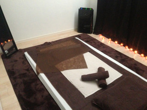 東新宿メンズエステの施術ルーム