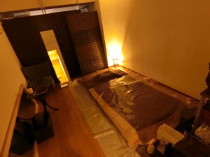 五反田メンズエステ「レインズラプト」のマッサージルーム