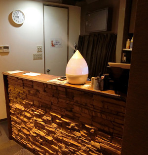 秋葉原メンズエステ「アロマライフ」の受付