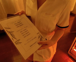 恵比寿メンズエステ「クシェルスパ」のメニュー表