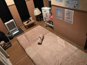 上野御徒町・メンズエステのマッサージルーム