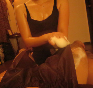 小伝馬町・メンズエステ「Berryz Spa～ベリーズスパ～」の泡マッサージ 