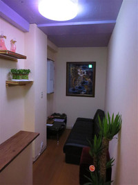 歌舞伎町洗体エステの待合室