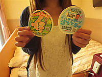 新大久保・風俗エステ「新宿回春性感マッサージ倶楽部」のもみパラ体験ステッカー