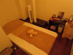 西新宿メンズエステの施術室